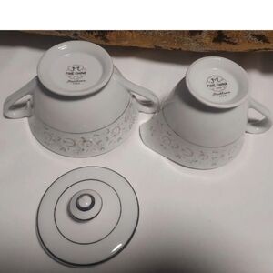 Parklane Fine China  CREAMER AND SUGAR Made In Japan
